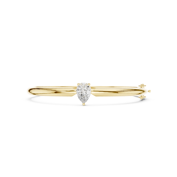 Pear 1.97 Carat Lab Grown Diamond Bracelet