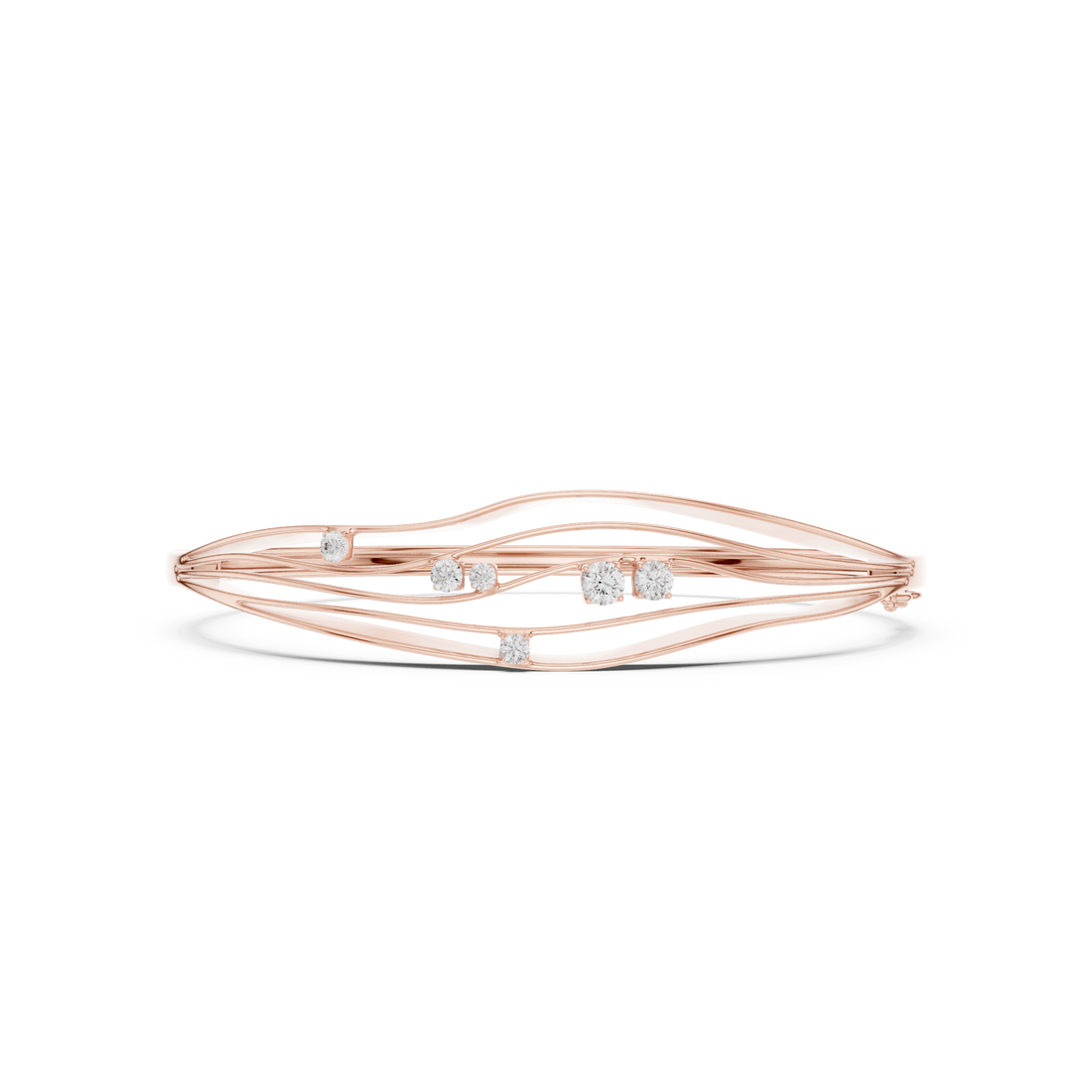 Round 0.37 Carat Lab Grown Diamond Bracelet