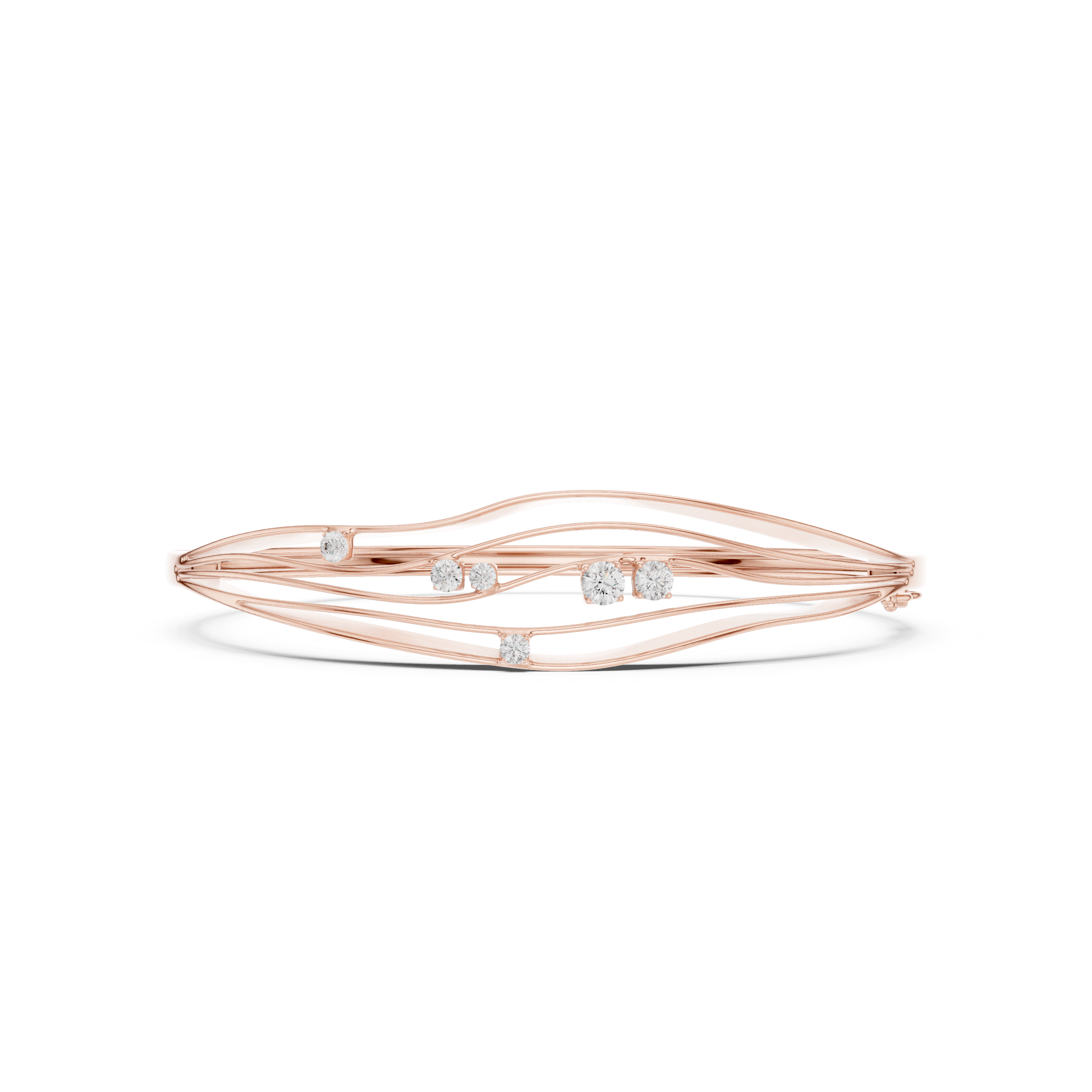 Round 0.37 Carat Lab Grown Diamond Bracelet