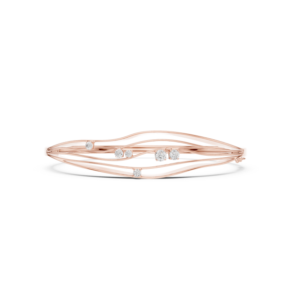 Round 0.37 Carat Lab Grown Diamond Bracelet