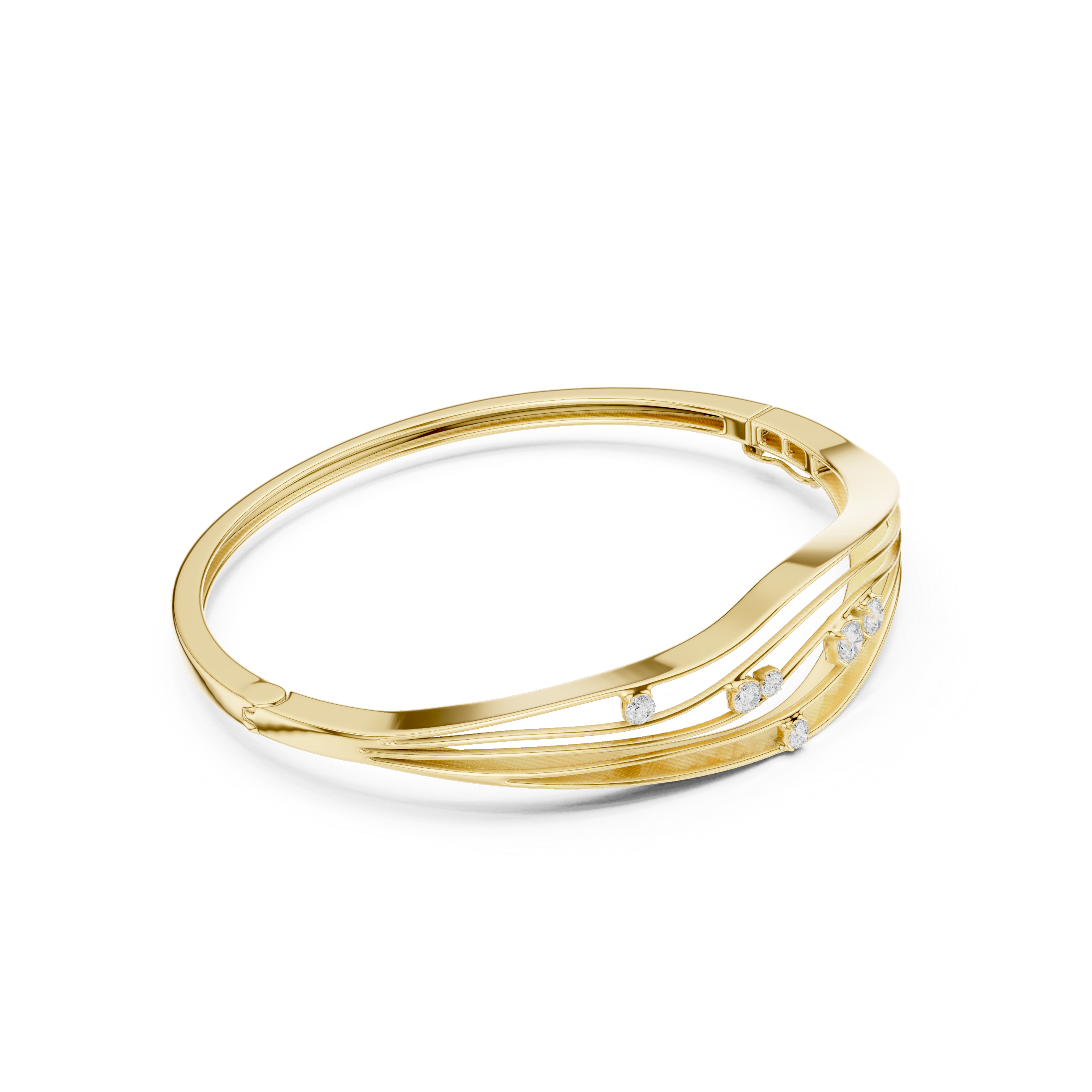 Round 0.37 Carat Lab Grown Diamond Bracelet