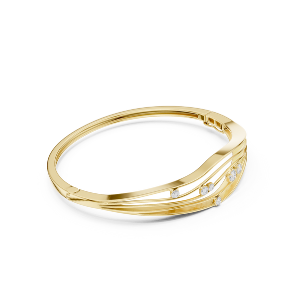 Round 0.37 Carat Lab Grown Diamond Bracelet