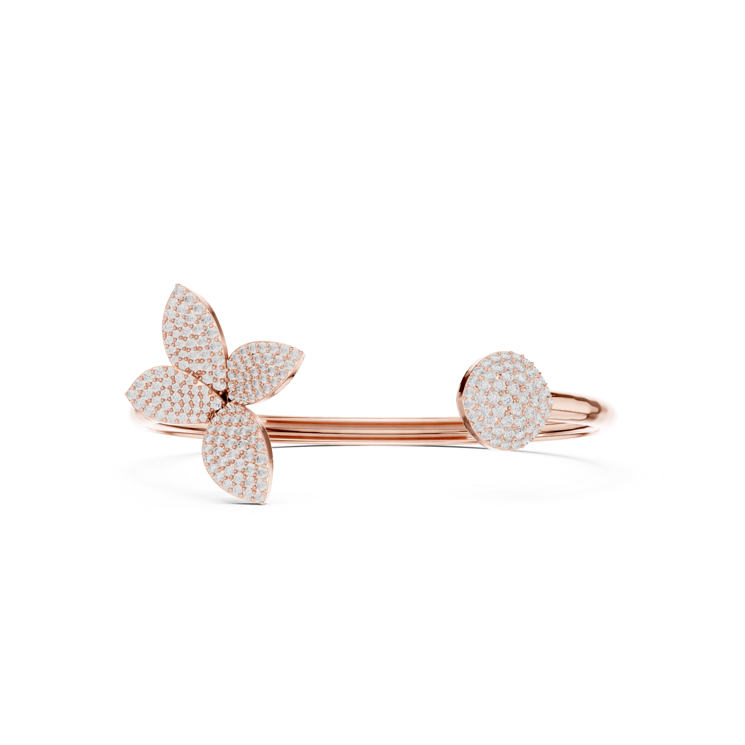 Round 1.55 Carat Lab Grown Diamond Bracelet