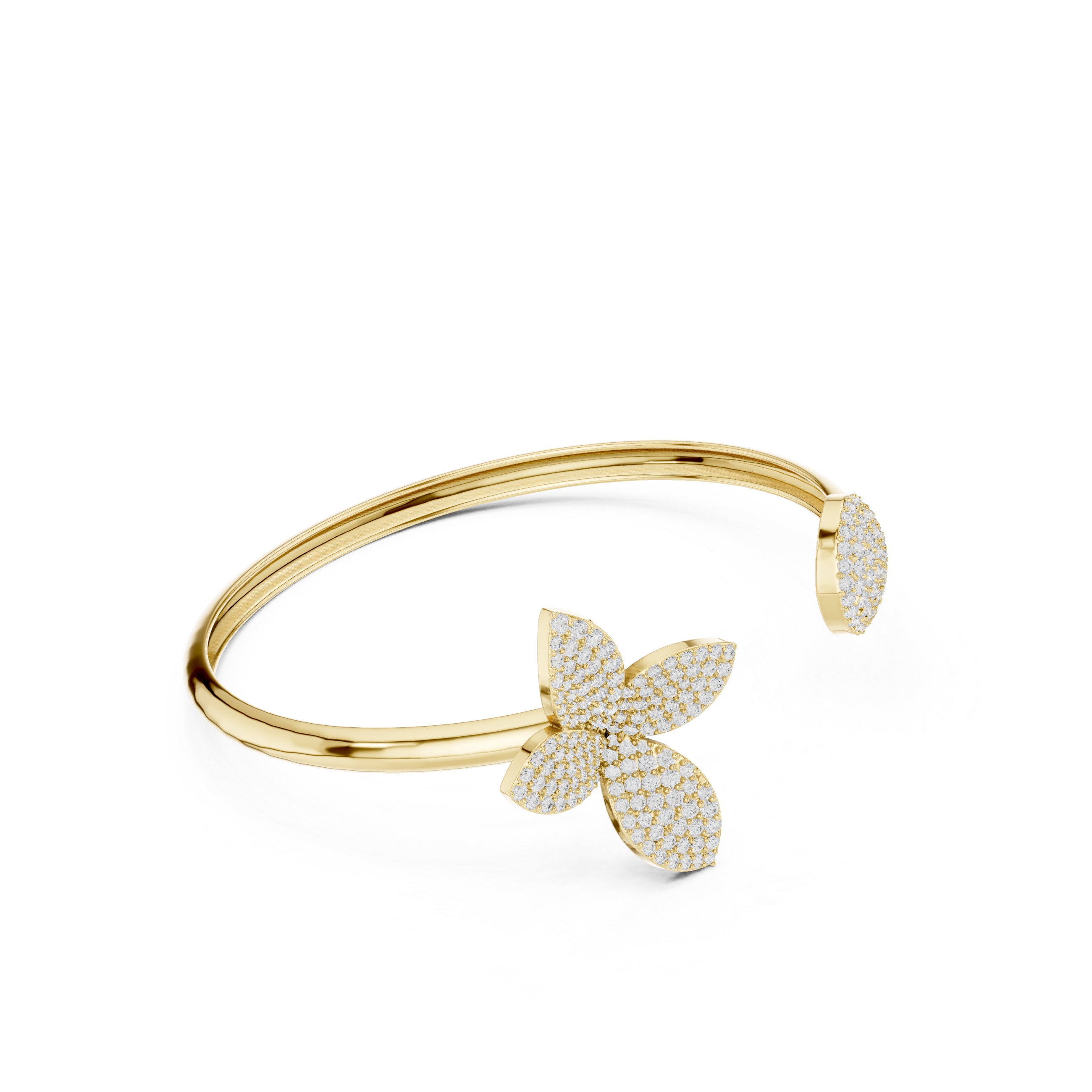 Round 1.55 Carat Lab Grown Diamond Bracelet