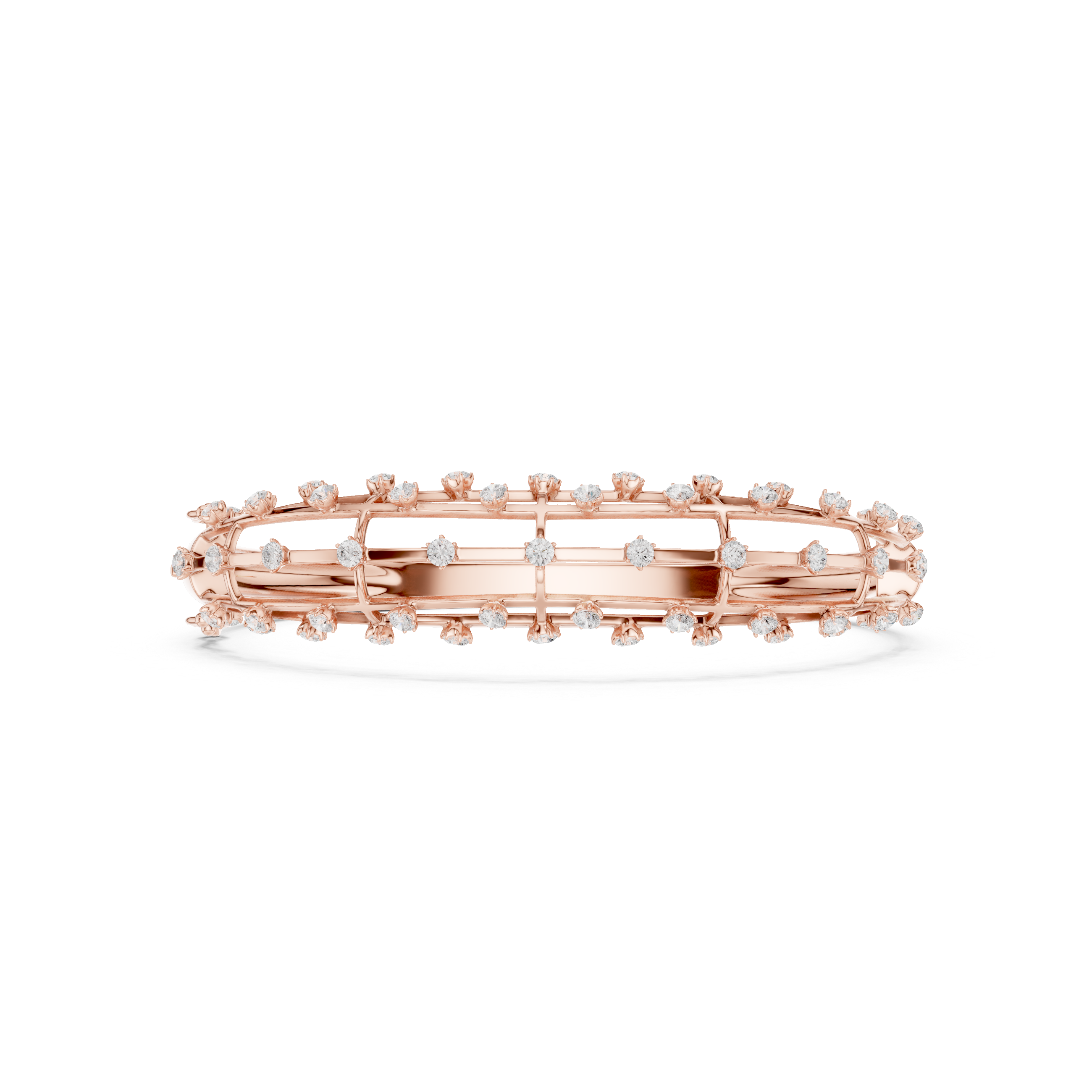 Round 1.91 Carat Lab Grown Diamond Bracelet