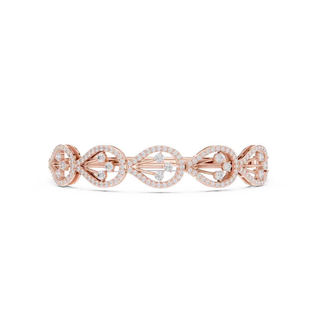 Round 1.75 Carat Lab Grown Diamond Bracelet