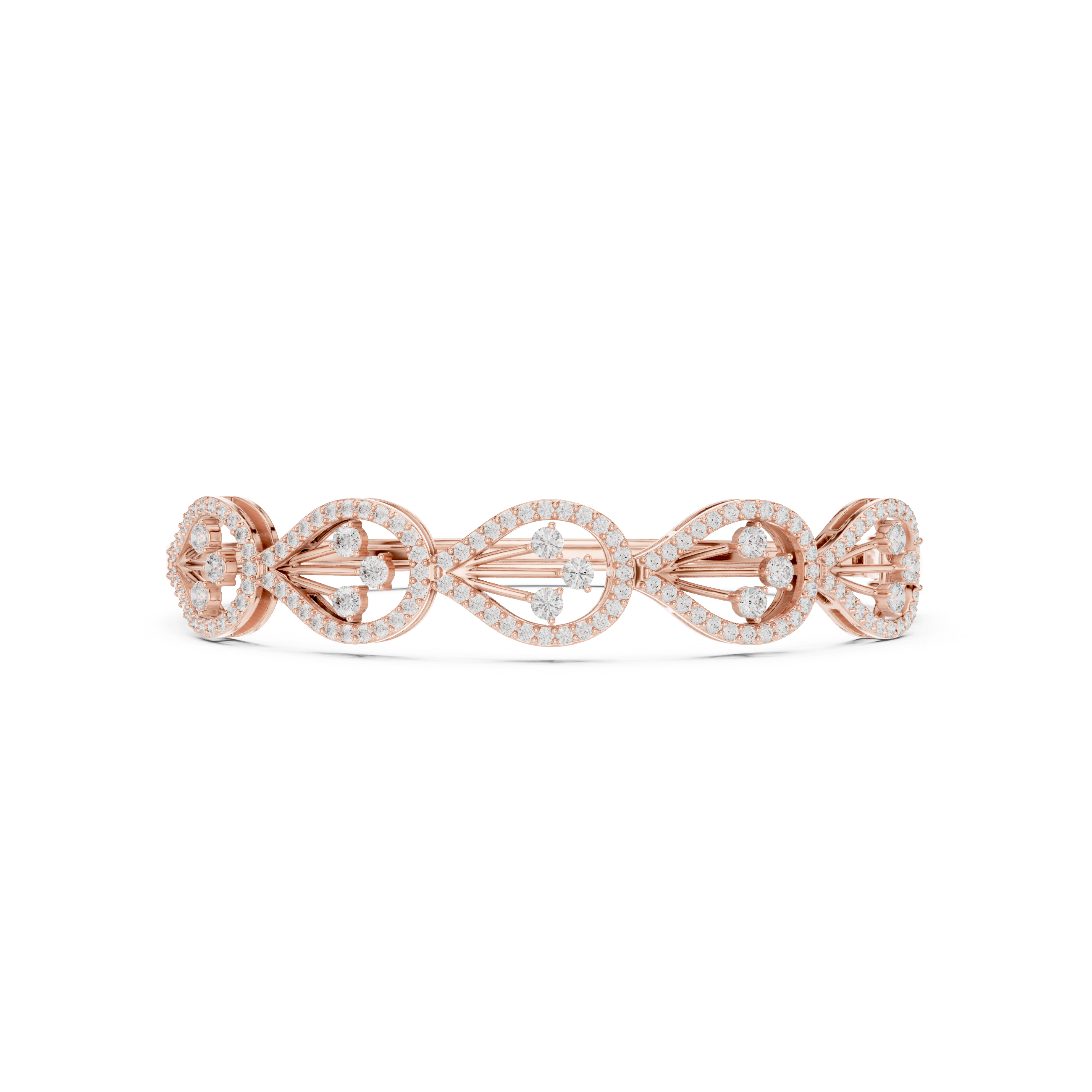 Round 1.75 Carat Lab Grown Diamond Bracelet