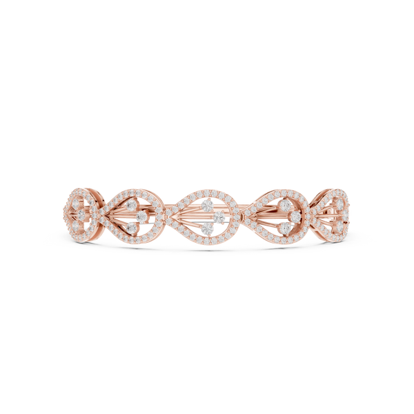 Round 1.75 Carat Lab Grown Diamond Bracelet