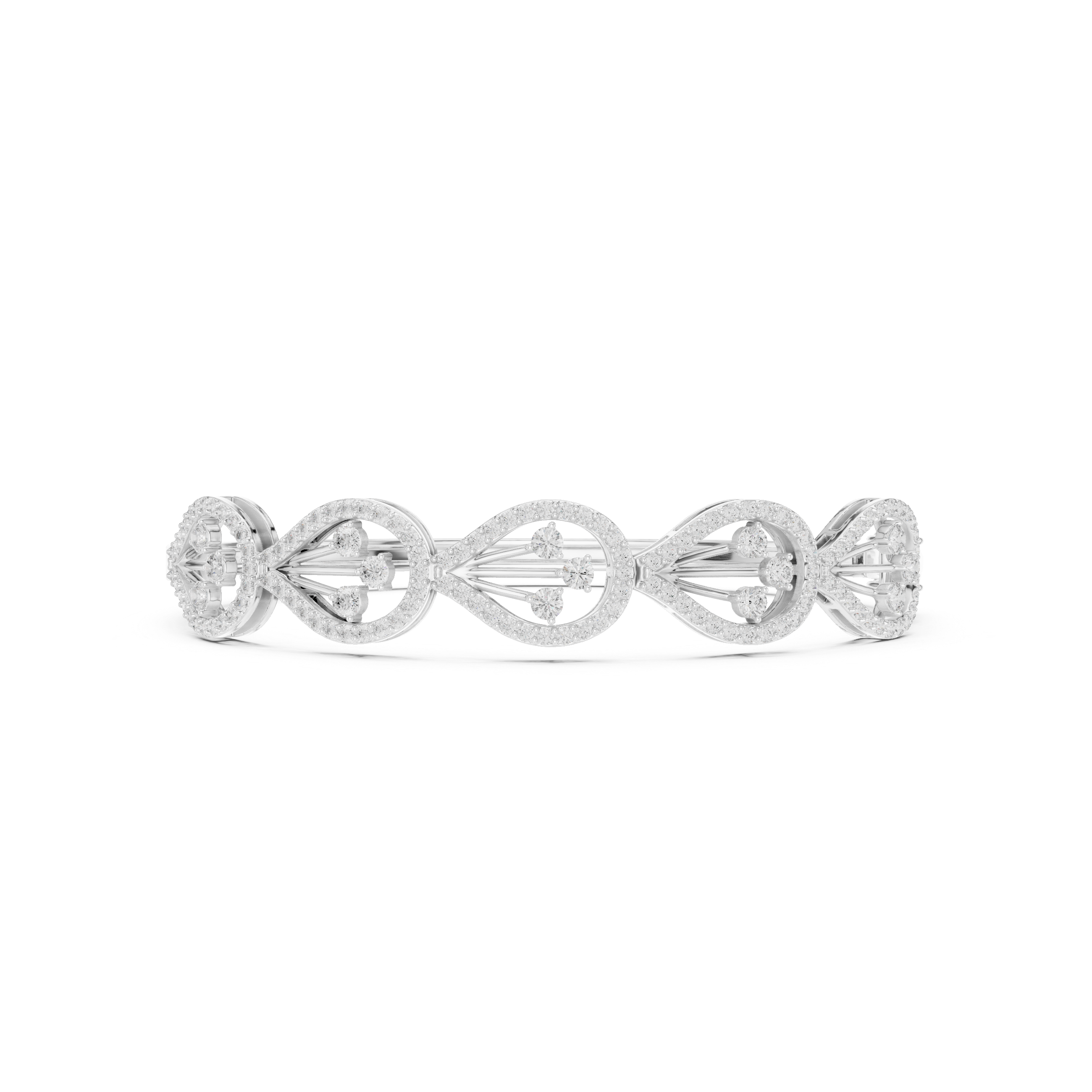 Round 1.75 Carat Lab Grown Diamond Bracelet