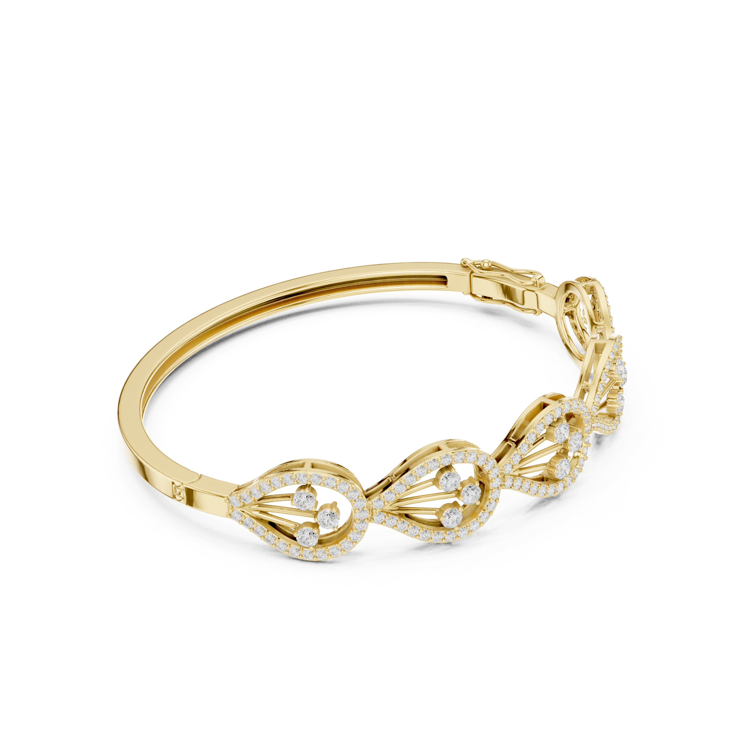 Round 1.75 Carat Lab Grown Diamond Bracelet