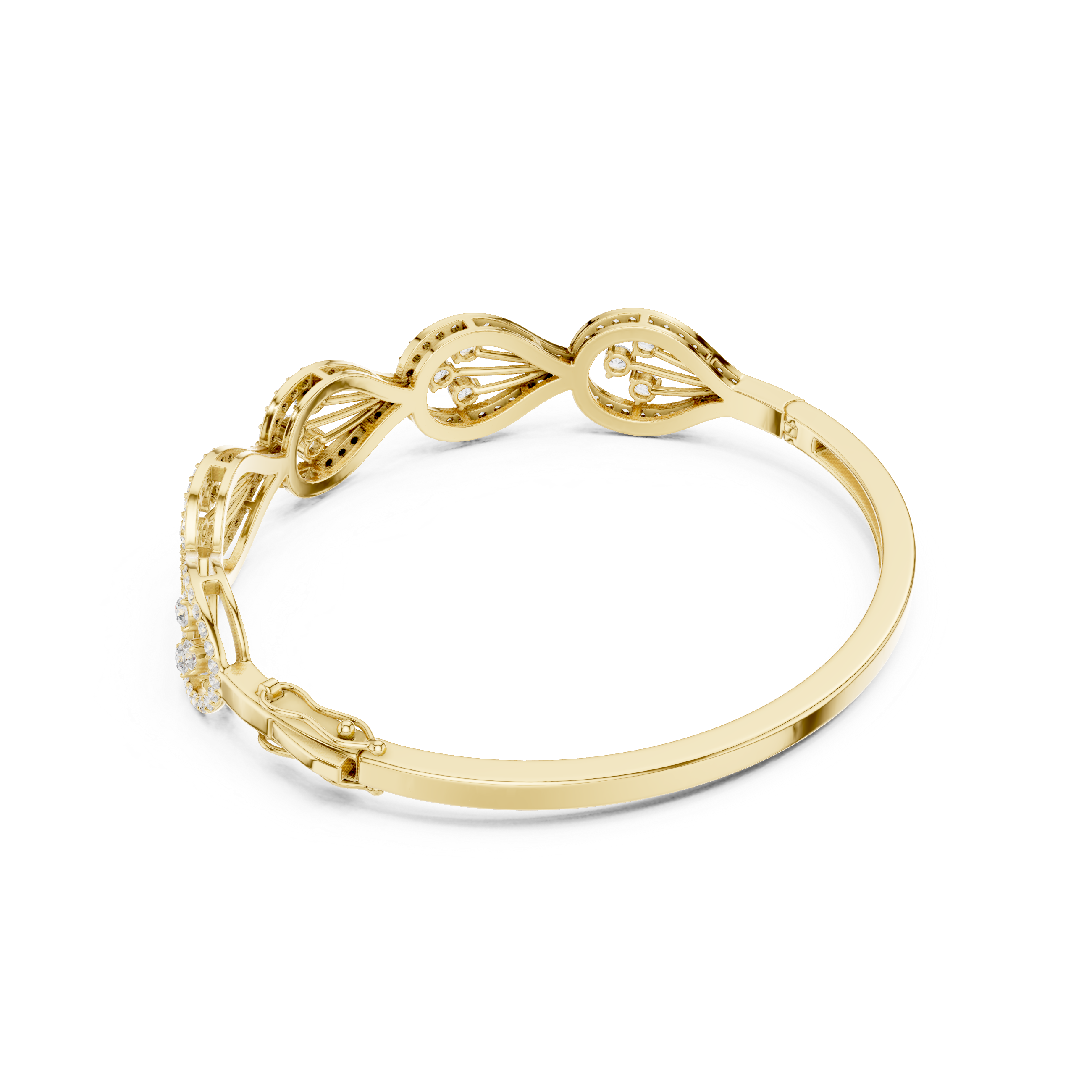 Round 1.75 Carat Lab Grown Diamond Bracelet