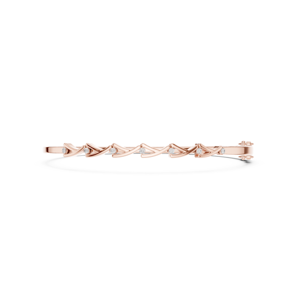 Round 0.09 Carat Lab Grown Diamond Bracelet