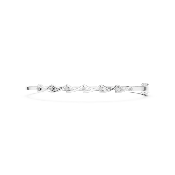 Round 0.09 Carat Lab Grown Diamond Bracelet