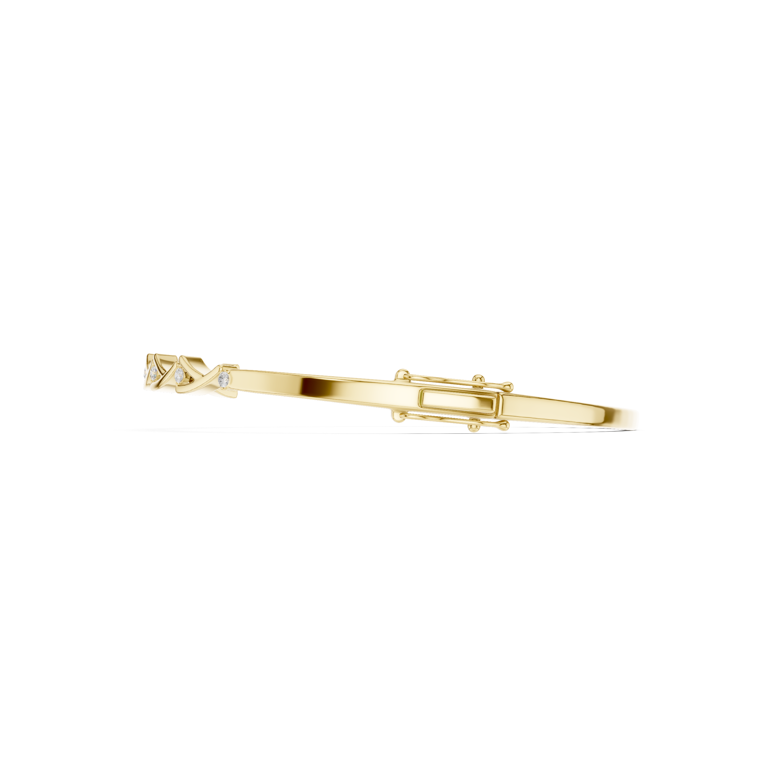Round 0.09 Carat Lab Grown Diamond Bracelet