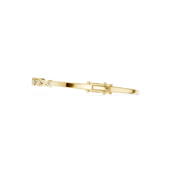 Round 0.09 Carat Lab Grown Diamond Bracelet