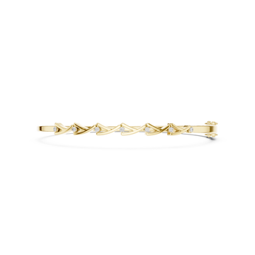 Round 0.09 Carat Lab Grown Diamond Bracelet