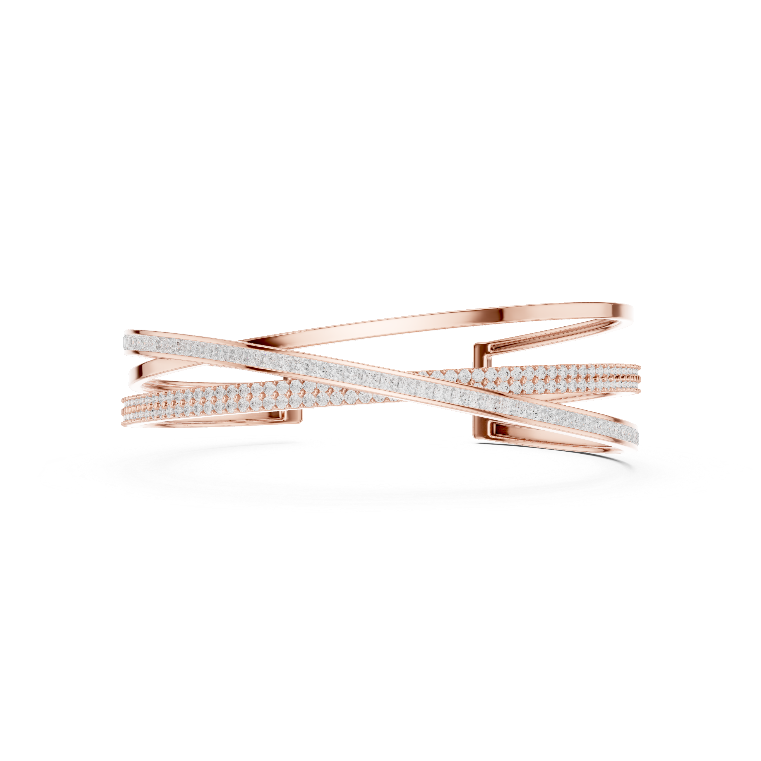 Round Princess 4.63 Carat Lab Grown Diamond Bracelet
