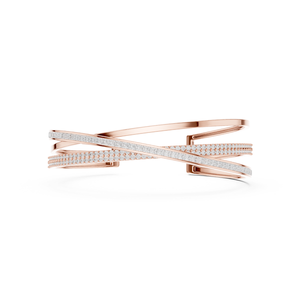 Round Princess 4.63 Carat Lab Grown Diamond Bracelet