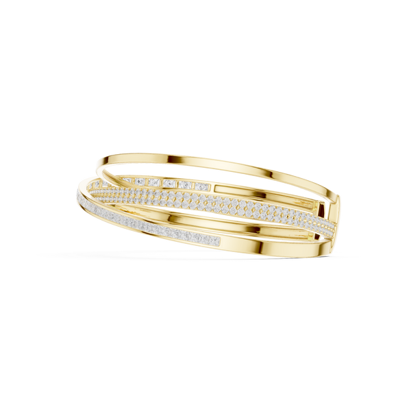 Round Princess 4.63 Carat Lab Grown Diamond Bracelet