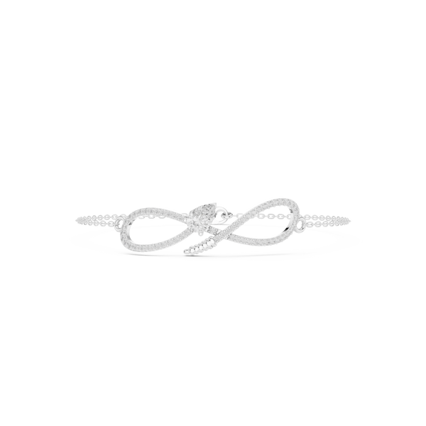 Round Pear 0.55 Carat Lab Grown Diamond Bracelet