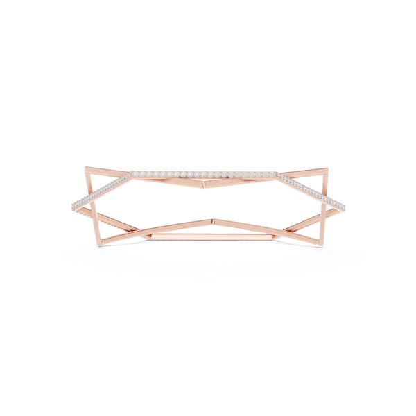 Geometric 1.07 Carat Lab Grown Diamond Bracelet