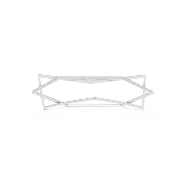 Geometric 1.07 Carat Lab Grown Diamond Bracelet