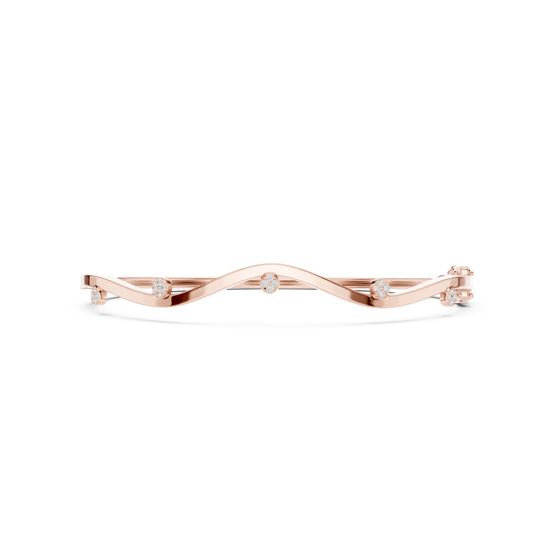 Round 0.10 Carat Lab Grown Diamond Bracelet