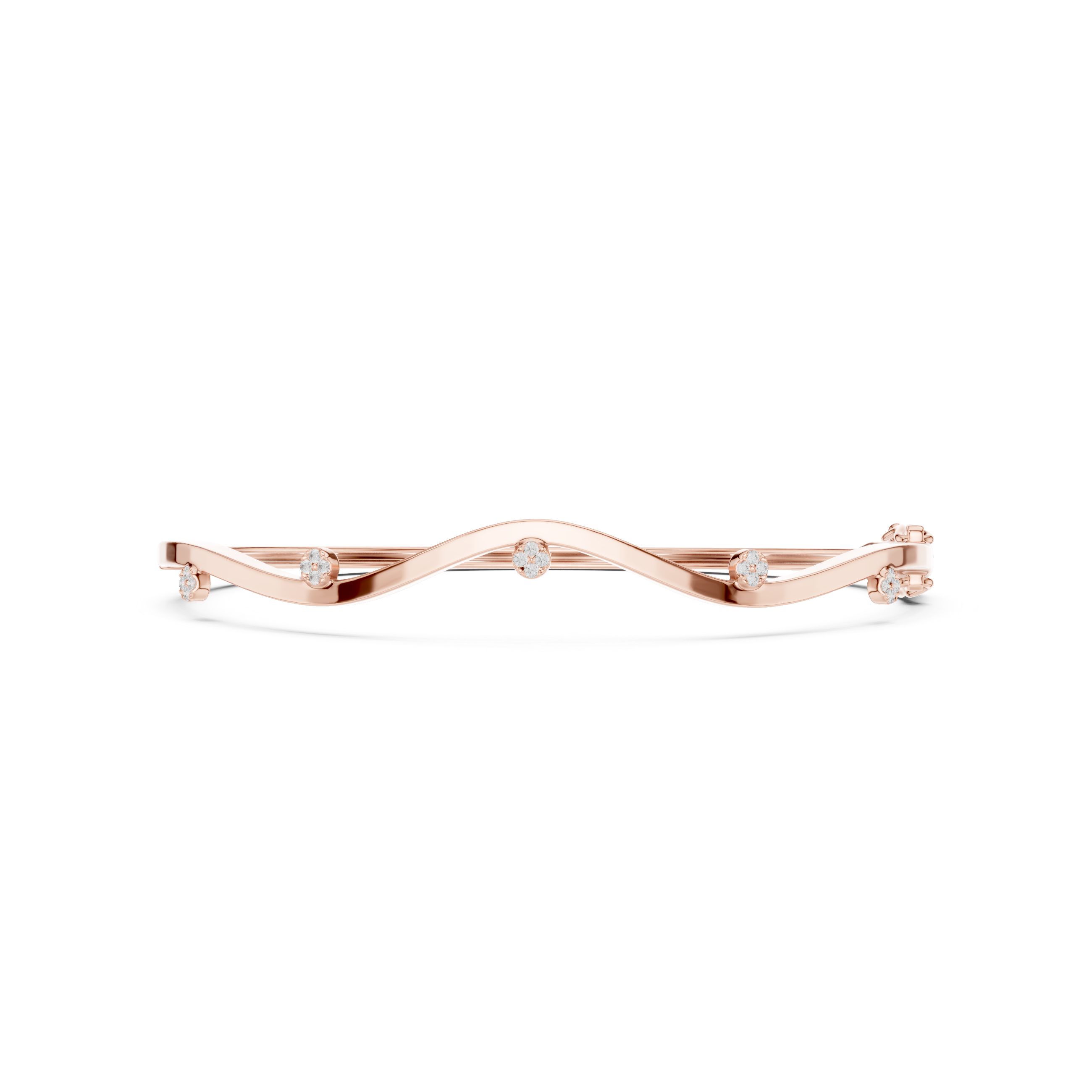Round 0.10 Carat Lab Grown Diamond Bracelet