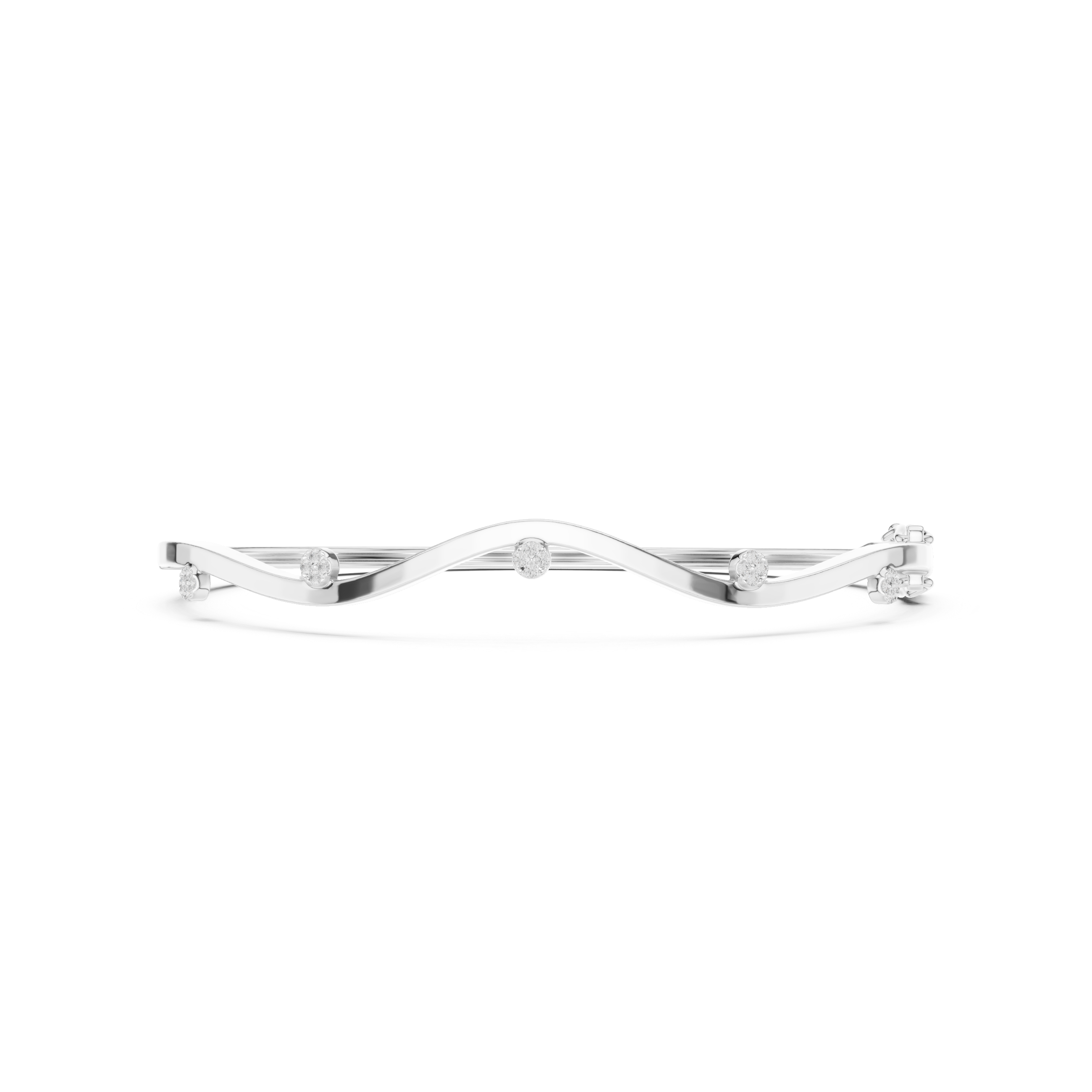 Round 0.10 Carat Lab Grown Diamond Bracelet
