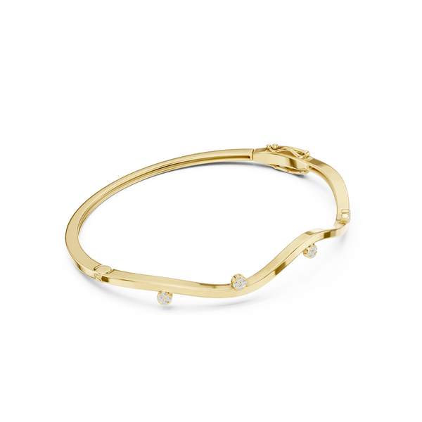 Round 0.10 Carat Lab Grown Diamond Bracelet