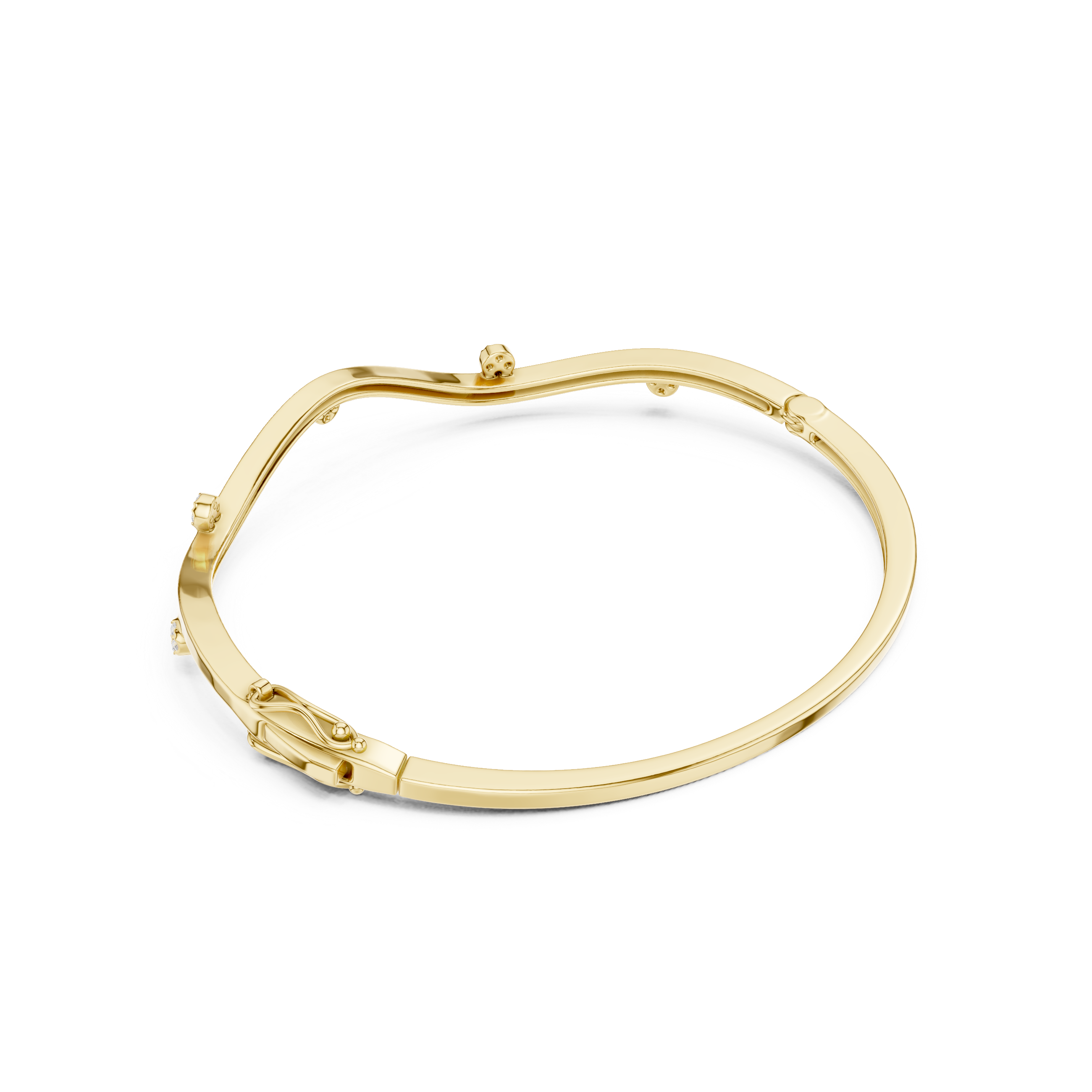 Round 0.10 Carat Lab Grown Diamond Bracelet