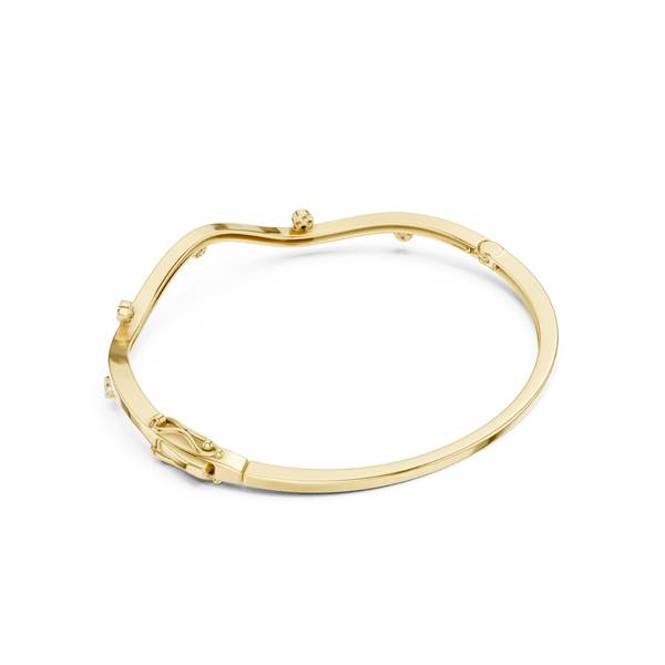 Round 0.10 Carat Lab Grown Diamond Bracelet