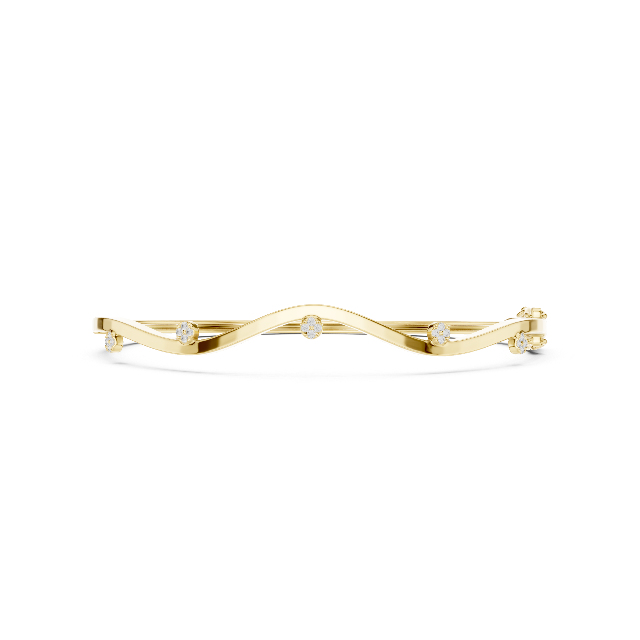 Round 0.10 Carat Lab Grown Diamond Bracelet