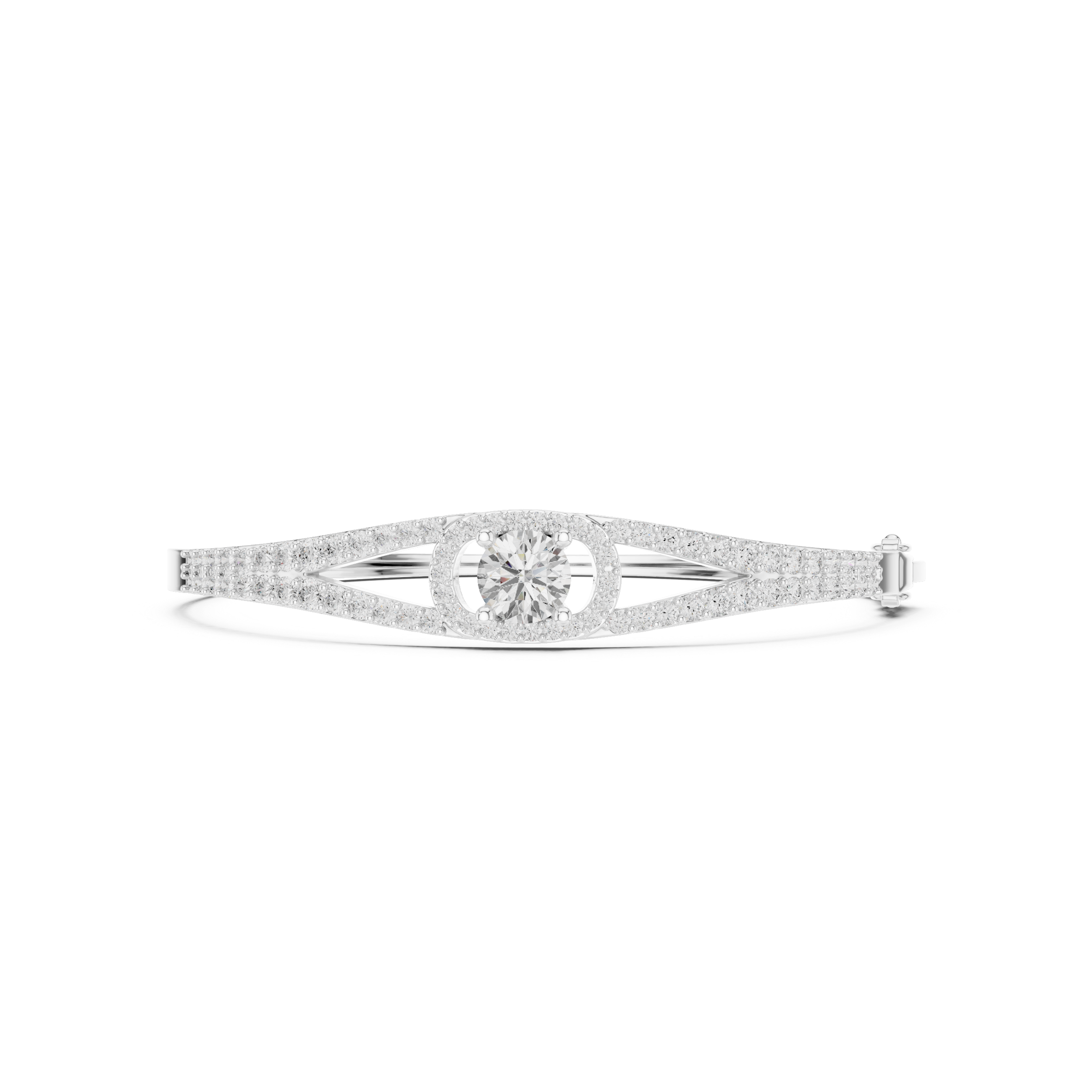 Round 3.02 Carat Lab Grown Diamond Bracelet