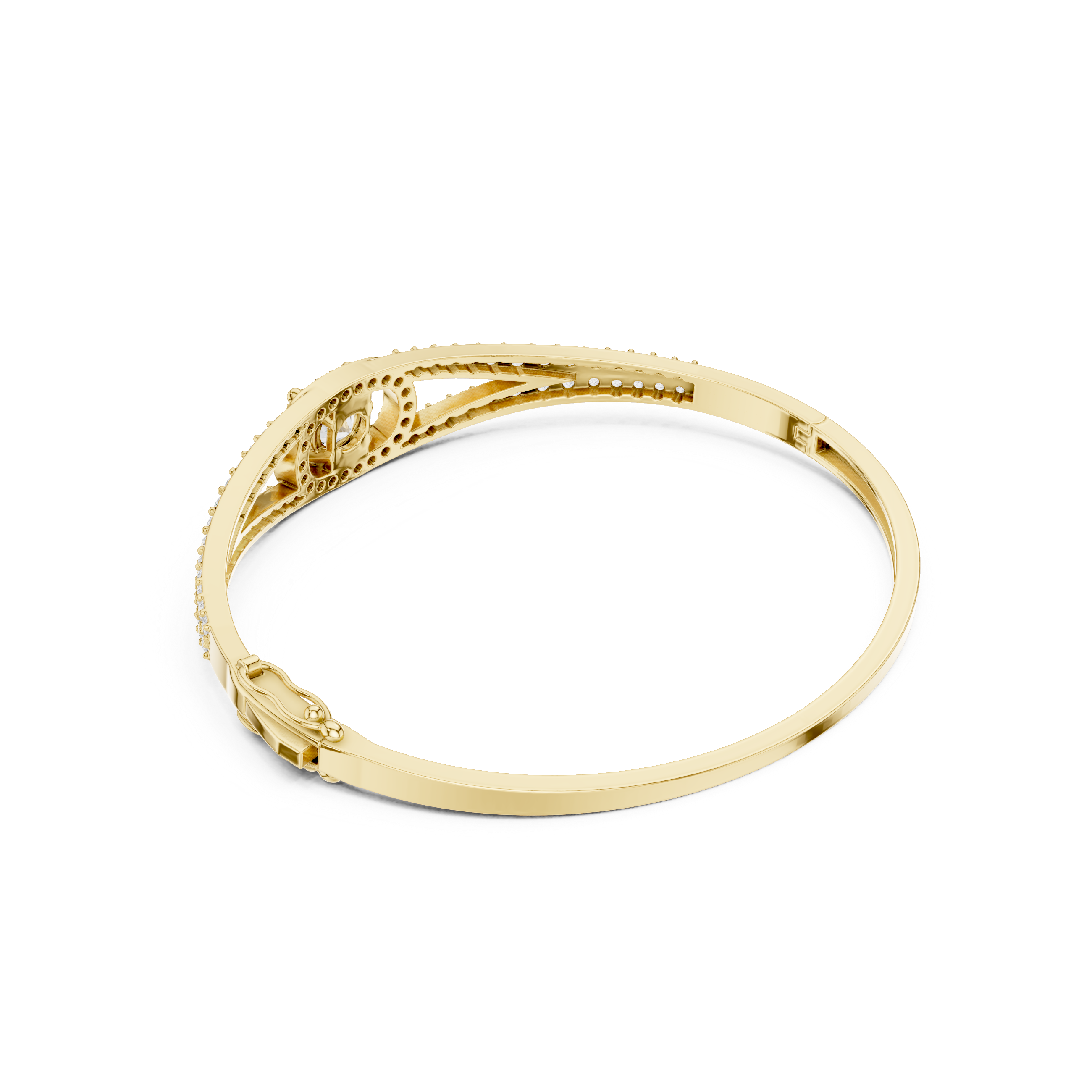 Round 3.02 Carat Lab Grown Diamond Bracelet