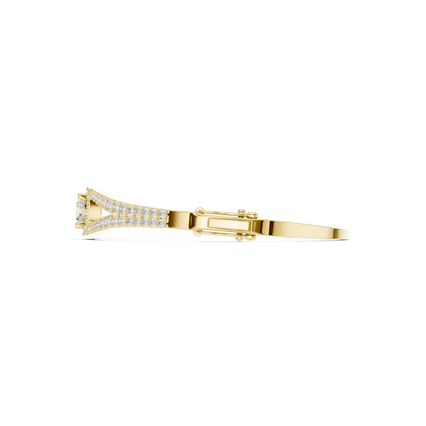 Round 3.02 Carat Lab Grown Diamond Bracelet