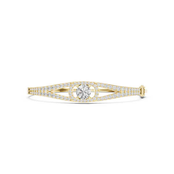 Round 3.02 Carat Lab Grown Diamond Bracelet