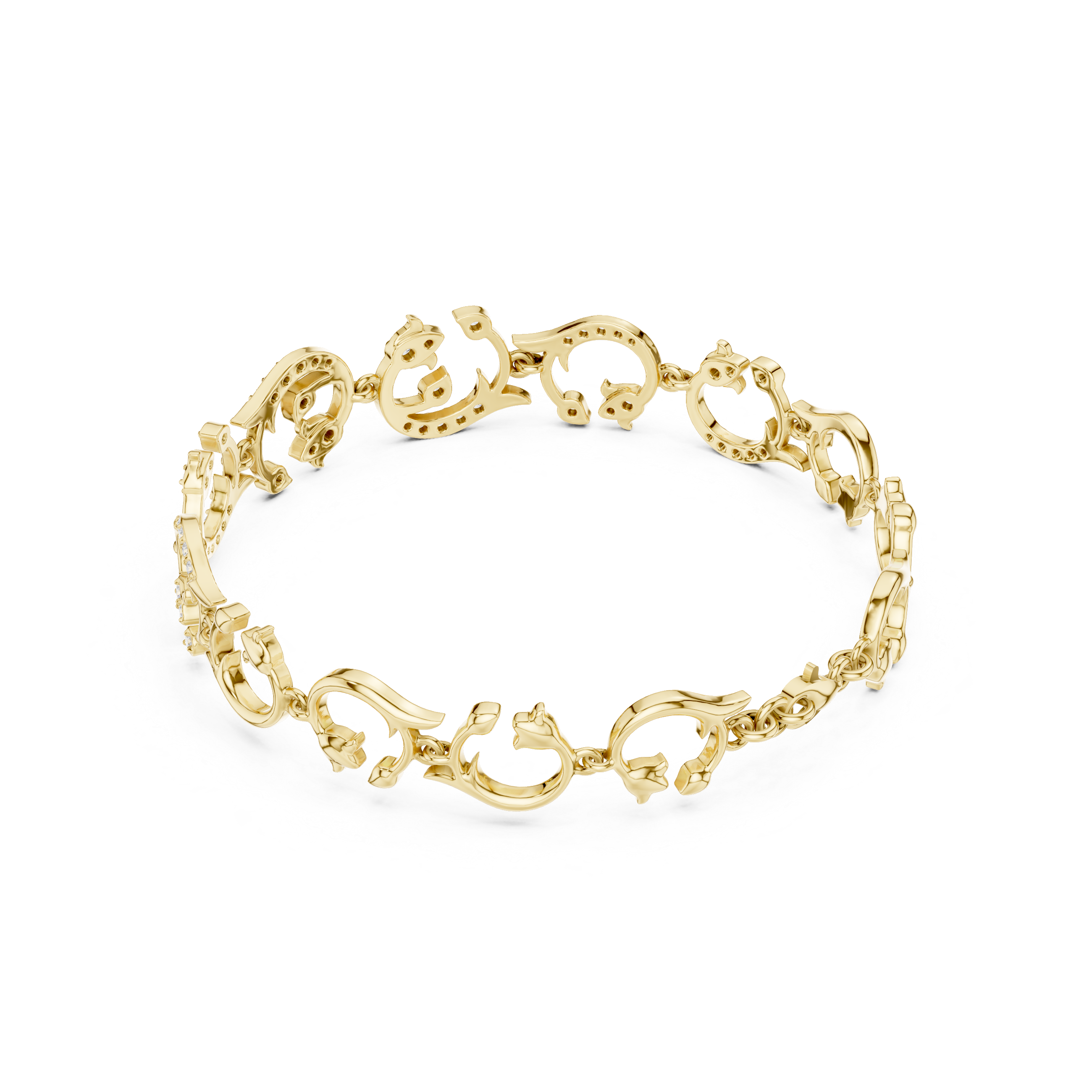 Round 0.54 Carat Lab Grown Diamond Bracelet