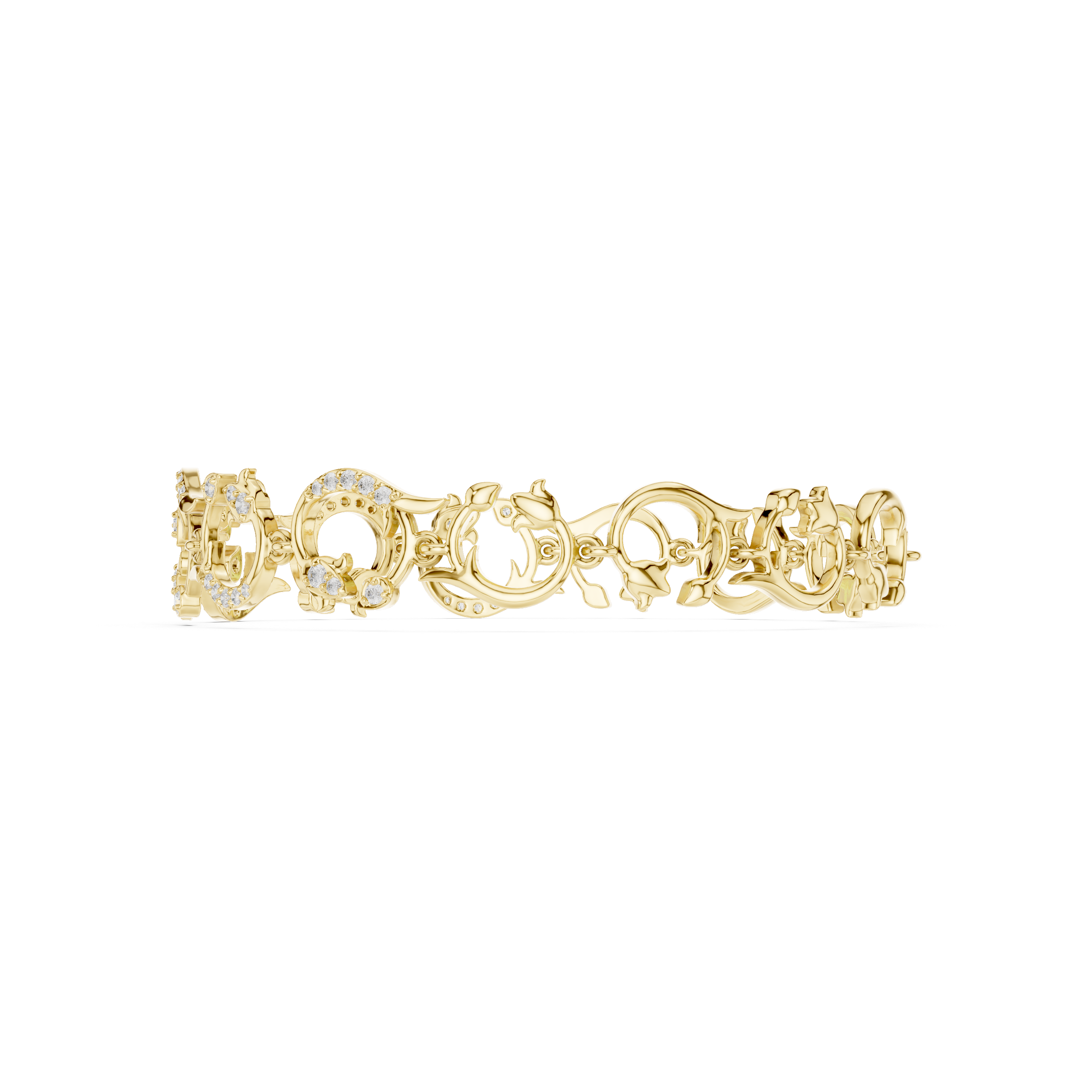 Round 0.54 Carat Lab Grown Diamond Bracelet