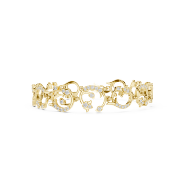 Round 0.54 Carat Lab Grown Diamond Bracelet