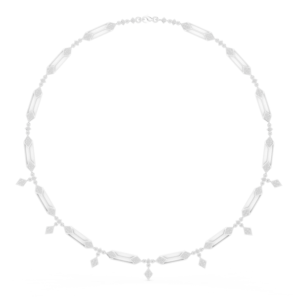 Shimmering Brilliant Diamond Lab Grown Necklace