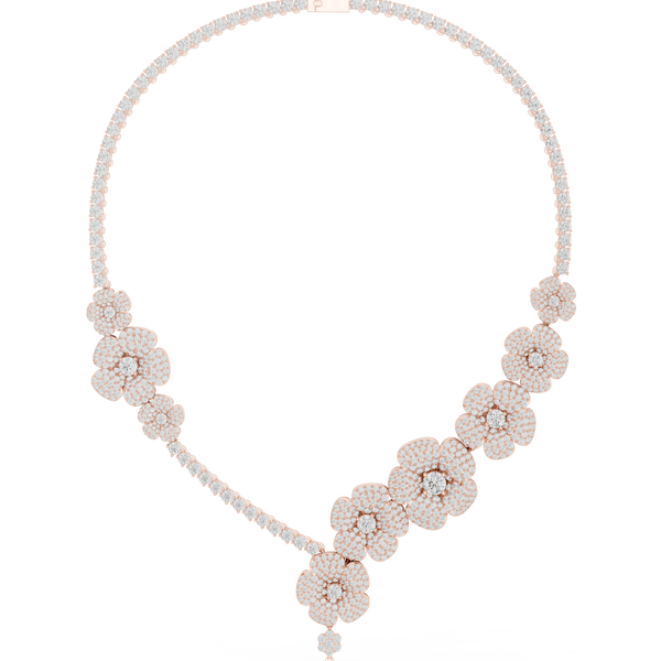 Infinite Spherical Diamond Lab Grown Necklace