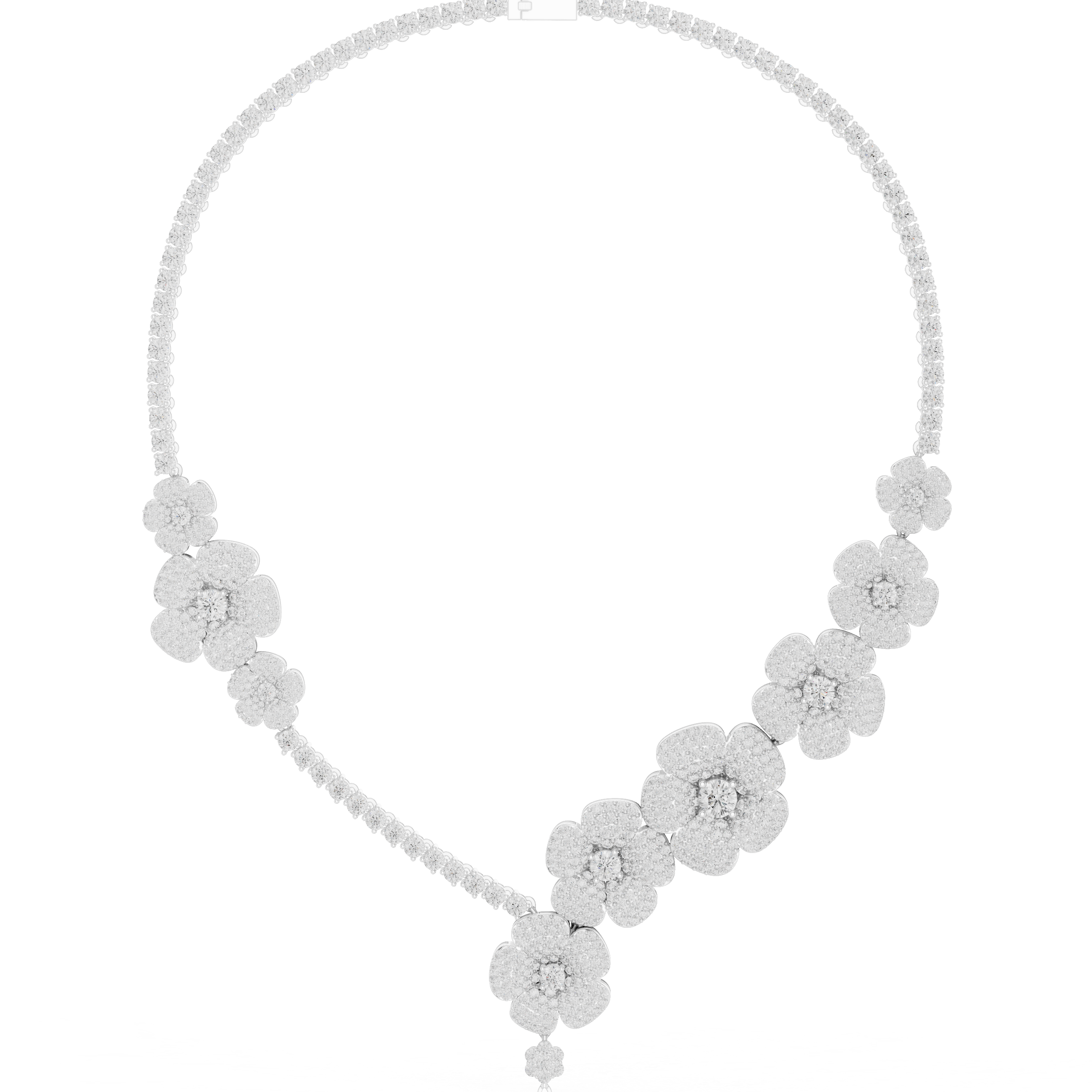 Infinite Spherical Diamond Lab Grown Necklace