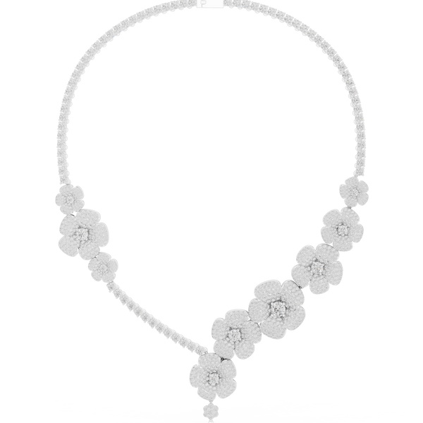 Infinite Spherical Diamond Lab Grown Necklace