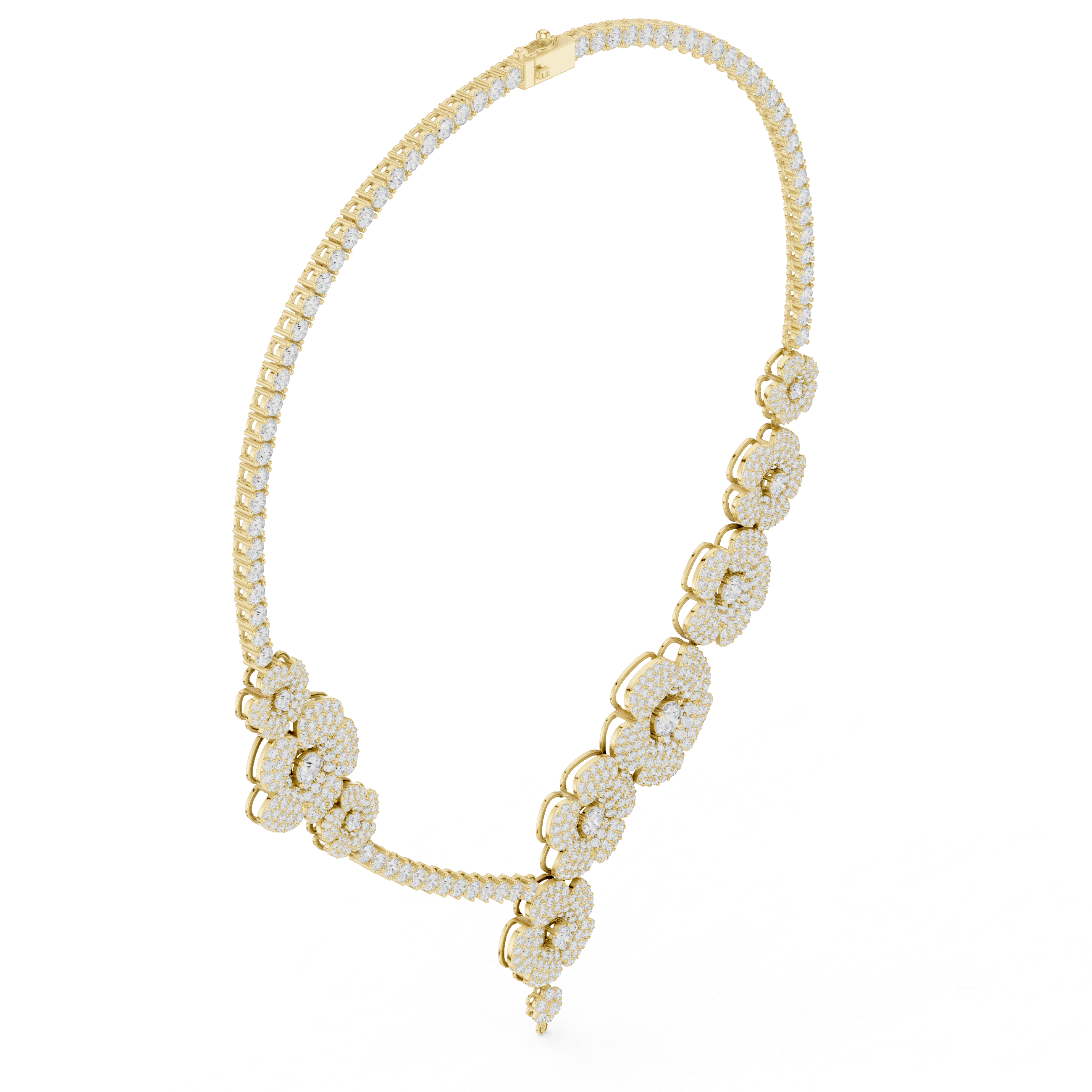 Infinite Spherical Diamond Lab Grown Necklace