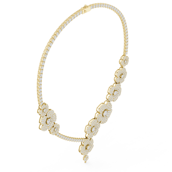 Infinite Spherical Diamond Lab Grown Necklace