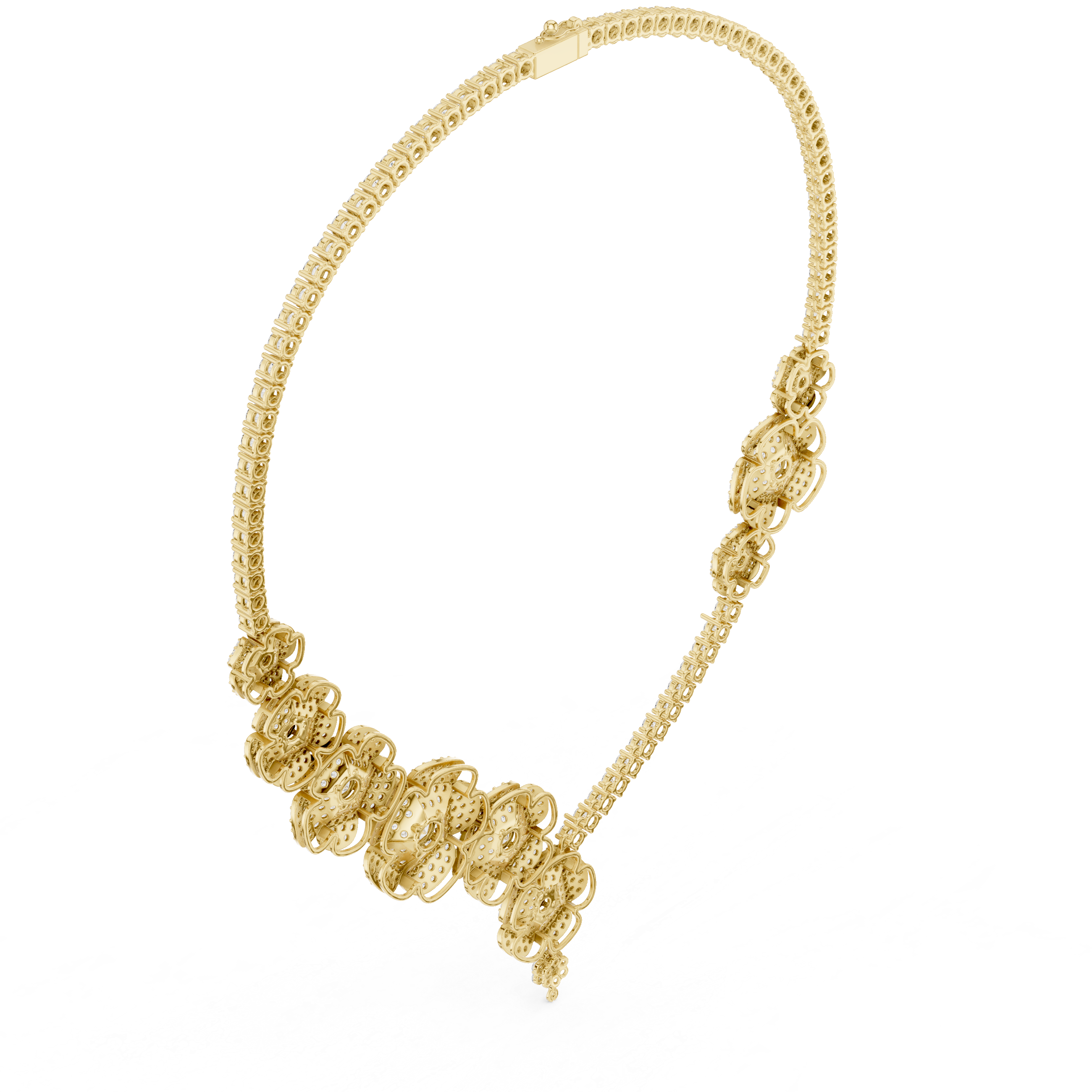 Infinite Spherical Diamond Lab Grown Necklace