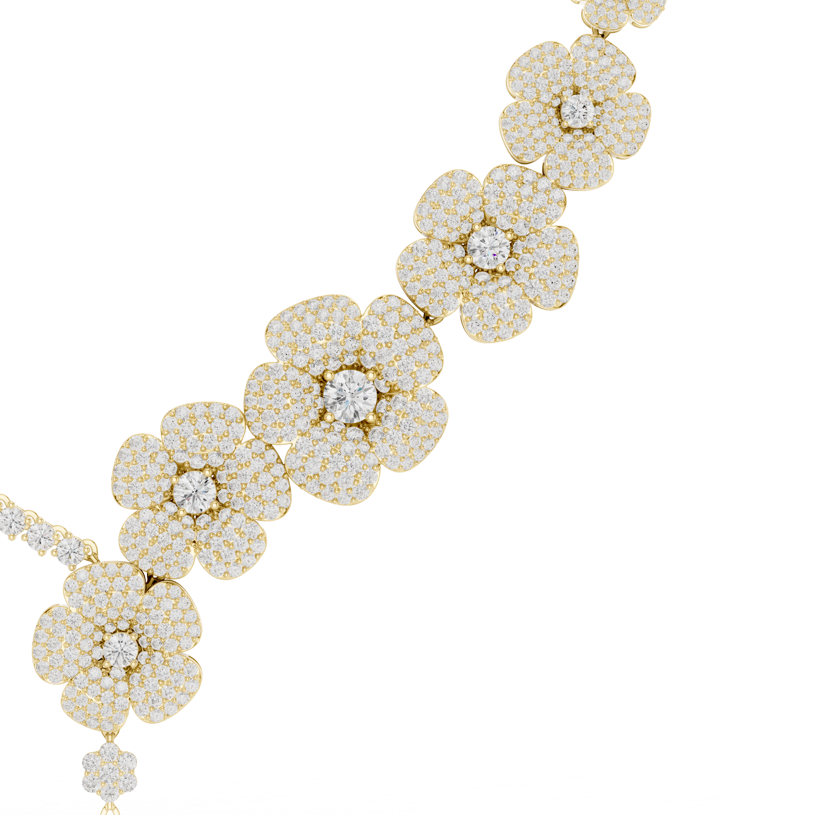 Infinite Spherical Diamond Lab Grown Necklace