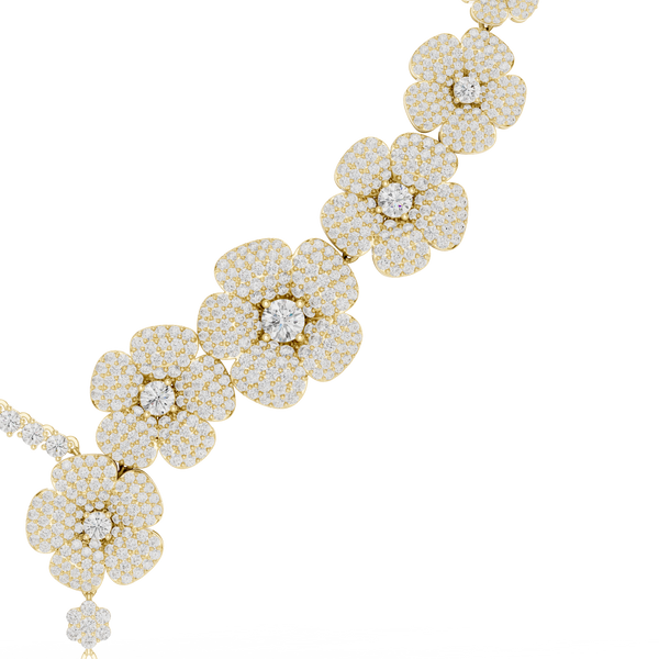 Infinite Spherical Diamond Lab Grown Necklace