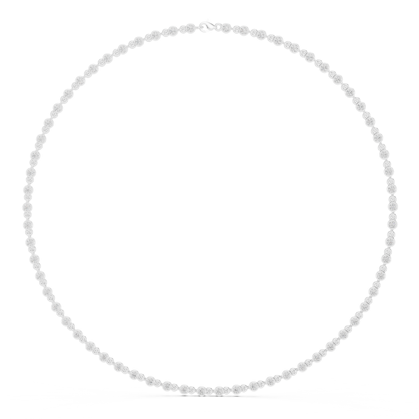 Splendid Circular Diamond Lab Grown Necklace